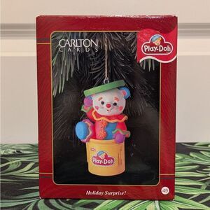 EUC Play-Doh Holiday Surprise Carlton Cards Heritage Ornament in Original Box